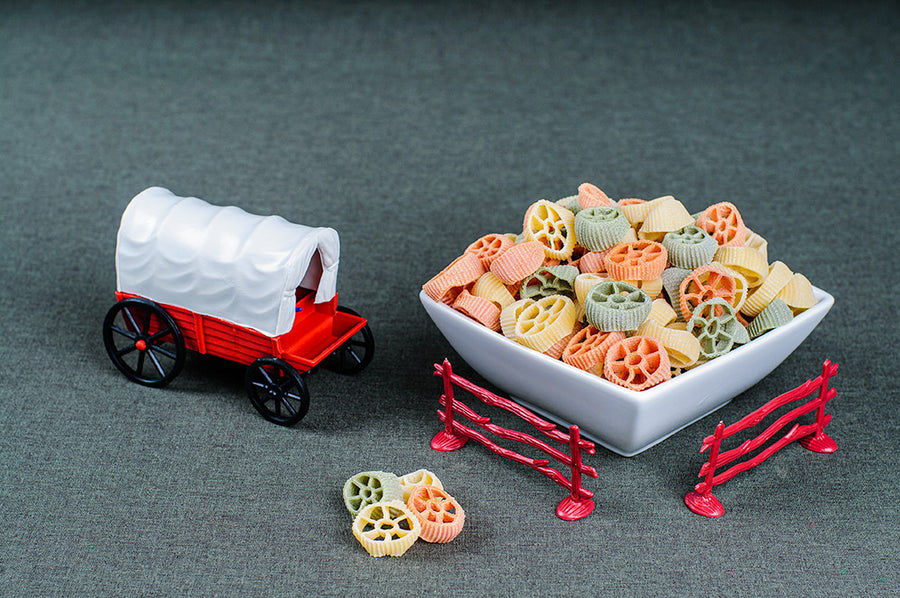 Pappardelle's Tri-Coloré Wheel Blend