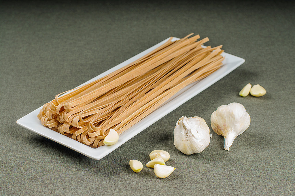 Whole Wheat Garlic Fettuccine 16 oz. Pappardelle's Pasta